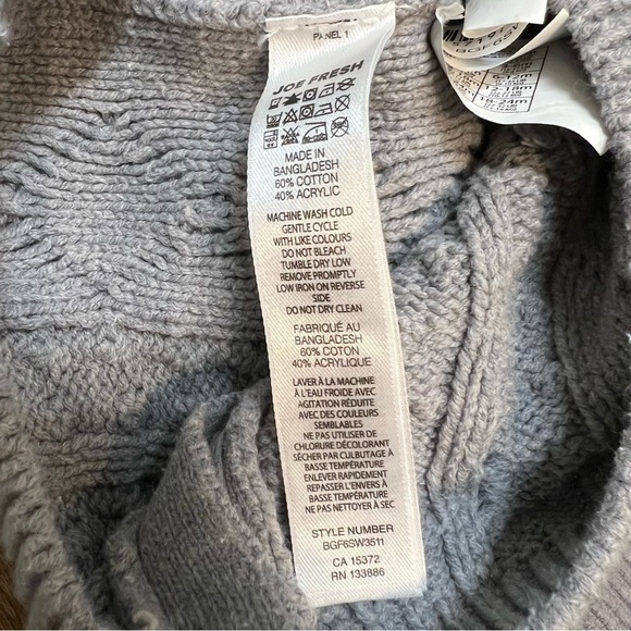 Kids Button Down Gray Knitted Cardigan and Corduroy Pants Size 18-24 Months - Picture 9 of 10